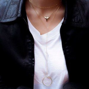 Shark tooth necklace  Tusk gold necklace  Shark tooth silver necklace  Dainty